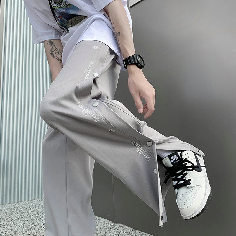 [NANSHI Series]★Casual Pants★ 3color Bottoms Trousers Men's ML Sports Style Black Gray