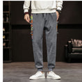 Load image into Gallery viewer, [Kaei Series]★Pants★ 3color Casual Pants Coffee Color Gray Black China Button Print
