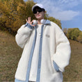 Load image into Gallery viewer, [DUFENG Series] ★Cotton Coat★ 2color Outerwear Winter Coat Unisex Men's Fashion Color Scheme White Black
