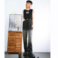 Load image into Gallery viewer, [Old Monster---Black Night Head Series] ★Denim Pants★ Bottoms Summer Clothes Thin Fashion Gradation
