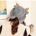 Load image into Gallery viewer, [YISHAN Series] ★ Hat ★ 6 colors selectable Cap Fluffy Deer antler Christmas New Year Thick Warm Cute
