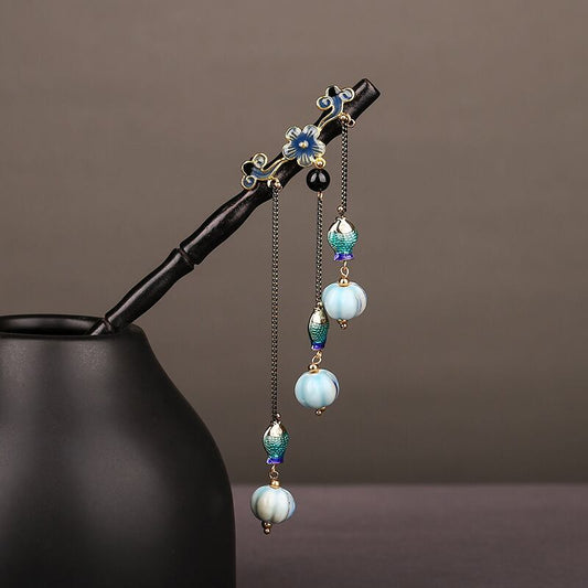 [Loulan Kezang Series] ★China style hair ornament★ 1 hairpin, ladies accessories, present, birthday, original