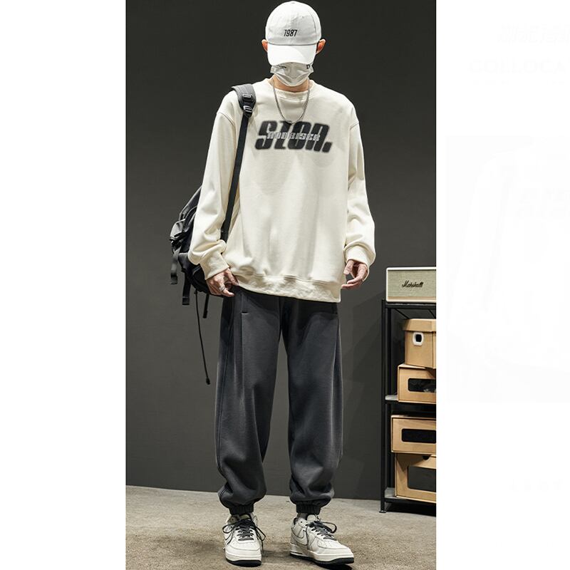 [ZHUOKAI Series] ★Casual Pants★ 2color Bottoms Trousers Unisex Men's Simple Easy to Match