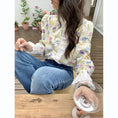 Load image into Gallery viewer, [LIANGLIANG Series]★Shirt★ Long sleeve shirt, floral pattern shirt, women's, stylish, cute, improves your temperament
