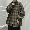 Load image into Gallery viewer, [Dannysdream Series]★Shirt★ 2color Tops Outerwear Unisex Men's Plaid Pattern ML XL 2XL
