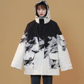 Load image into Gallery viewer, [Mengba Series] ★Winter Coat★ 2color Thick Warm Snowy Mountain Unisex Men's Casual Black White
