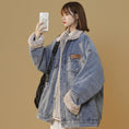 Load image into Gallery viewer, recommendation! [Morimoto Series]★Winter Coat★ Outerwear 2color Unisex Men's Denim Blue Black Blue Black ML XL 2XL
