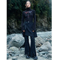 Load image into Gallery viewer, [Daiseiryusu Series]★China style pants★Bottoms Black Black Asymmetrical Cool Original
