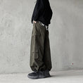 Load image into Gallery viewer, [Miyakoya Series]★Casual Pants★ 3color Brown or Green or Black Pants Bottoms Wide Pants Gaucho Pants
