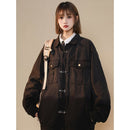 [FKZ Series]★Jacket★ 3color outer denim jacket unisex men's retro casual