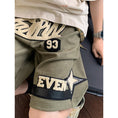 Load image into Gallery viewer, [BIGEMAN Series] ★Short pants★ 2color bottoms, short length pants, unisex, men's, large size, star pattern, sports style
