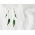 Load image into Gallery viewer, [SUZEE Series]★China style earring★ Pair of earrings or earrings Ladies accessories Bamboo leaves Green Green
