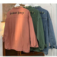 Load image into Gallery viewer, [CHAOMEICHEN Series]★Jacket★ Embroidery 3color Outerwear Unisex Men's Denim Jacket Jeans
