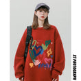 Load image into Gallery viewer, [Fujiiman Series] ★Sweater★ 4color Knit Tops Unisex Men's Hat Black White Green Red
