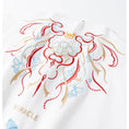 Load image into Gallery viewer, [JPYZ Series]★China Style Tops★ 2color Embroidery Unisex Men's Black White Carp Casual
