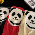 Load image into Gallery viewer, [Emeisa Series]★Sweater★ 3color Knit Tops Unisex Men's Panda Cute New Year Black Red
