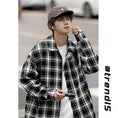 Load image into Gallery viewer, [BIGEMAN Series]★Jacket★ 2color outer plaid pattern unisex men's black white
