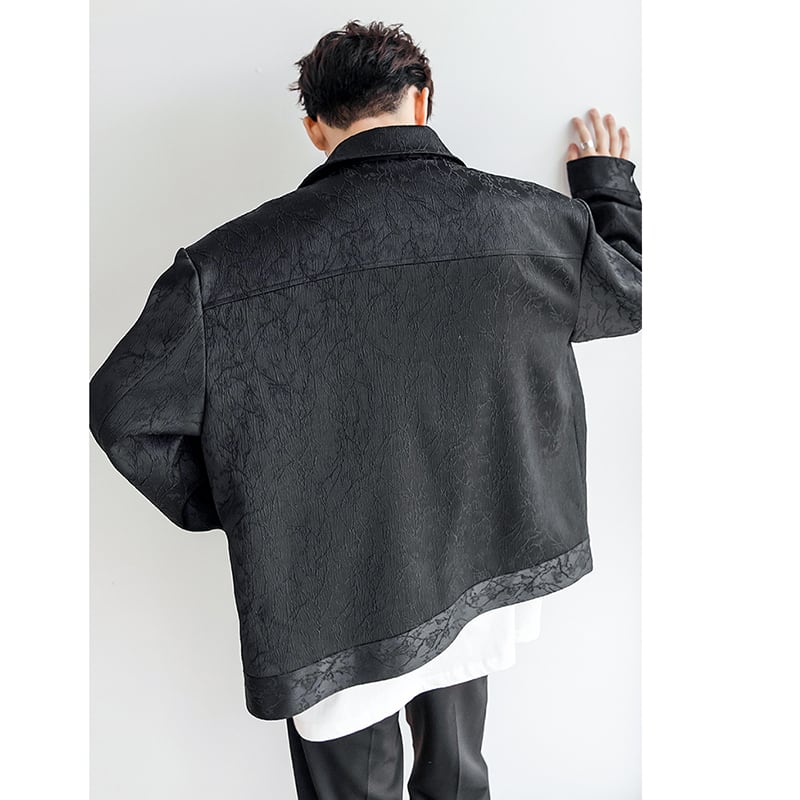 [CHICERRO series] ★China style jacket★ 2color outerwear casual unisex men's black beige