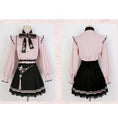 Load image into Gallery viewer, [Kanru First Series] ★Chinese style setup Single item order★ Shirt or Skirt Lolita Cute Pink Black
