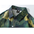 Load image into Gallery viewer, [BEAT BOY Series] ★Long Sleeve Shirt★ Floral Shirt Tops Print Green Green ML XL 2XL Unisex Men's
