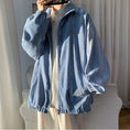 Load image into Gallery viewer, [Tetsusho Series]★Jacket★ 3color Outerwear Unisex Men's Blue White Black ML XL 2XL
