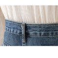 Load image into Gallery viewer, [XIANXIAN Series]★Denim Skirt★ Bottoms Ladies High Waist Blue Blue
