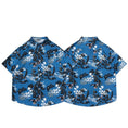 Load image into Gallery viewer, [TRAVEL ISSUANCE Series] ★Short Sleeve Shirt★ Hawaii Aloha Shirt Print Unisex Men's Blue Cool
