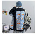 Load image into Gallery viewer, [Special Series]★Jacket★ 4color Outerwear Stadium Jacket Unisex Fashion Switching Print
