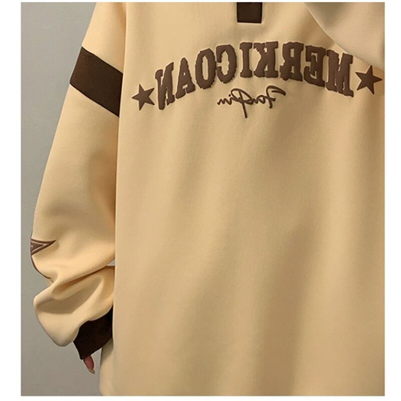 [BIGEMAN Series]★POLO Neck★ 2color Unisex Men's Large Size Color Scheme Alphabet