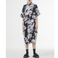 Load image into Gallery viewer, [YIDAO Series]★Shirt dress★ 2color long shirt print retro floral pattern loose casual summer clothes
