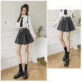 Load image into Gallery viewer, [TUYILIAN Series]★Skirt★ 2color Bottoms Fashion Mini Length Easy to Match Slimming Gray Blue
