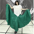 Load image into Gallery viewer, [YIDAO Series]★Skirt★ 3color Bottoms Green Gray Black Long Skirt Improves Temperament
