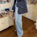 Load image into Gallery viewer, [LIANGLIANG Series] ★Denim pants★ Bottoms, pants, ladies, stylish, slimming, easy to match, blue
