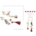 Load image into Gallery viewer, [CIVET Series]★China style earring★2 types of earrings or earrings, women's accessories, present, asymmetrical, unique
