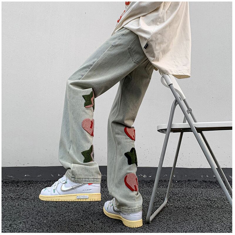 [NANSHI Series]★Pants★ Casual Pants 3color Unisex Men's Large Size Denim Pants