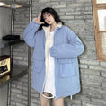 Load image into Gallery viewer, [Style Series] ★Outerwear★ Jacket, Unisex, Men's, Can be worn on both sides, Blue, Blue, Beige, Loose
