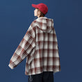 Load image into Gallery viewer, [Fujiiman Series] ★Jacket★ 2color Clothes that can be worn on both sides, outerwear, unisex, men's, plaid pattern
