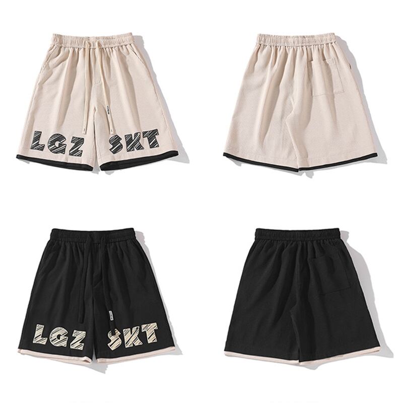 [BIGEMAN Series] ★Shorts★ 2color Sports Style Bottoms Short Pants Unisex Men's Large Size Fashion