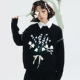 Load image into Gallery viewer, [Yangji Great Dream Series]★China style sweater★ Tops Lily of the Valley, Suzuran Design Original Cute
