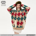 Load image into Gallery viewer, [Tachibana Koju Series] ★Sweater★ 2color knit tops Christmas rhombus cute fashion
