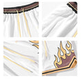 Load image into Gallery viewer, [BIGEMAN Series] ★Shorts★ 2color Bottoms Short Length Pants Unisex Men's Large Size Flame Black White
