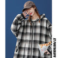 Load image into Gallery viewer, [Fujiiman Series] ★Jacket★ 2color Clothes that can be worn on both sides, outerwear, unisex, men's, plaid pattern
