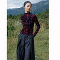 Load image into Gallery viewer, [Big Blue Dragon Series]★China style trousers★Bottoms Gaucho pants Loose Casual Black Black
