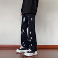 Load image into Gallery viewer, [Tiaota Series] ★Denim Pants★ Bottoms Trousers Print Unisex Men's Large Size Black Black
