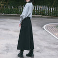 Load image into Gallery viewer, [Kogaisha---Monster Series] ★Chinese-style pants★ Gaucho pants, bottoms, easy to match, slimming, black, ML XL
