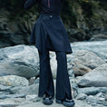 Load image into Gallery viewer, [Daiseiryusu Series]★China style pants★Bottoms Black Black Asymmetrical Cool Original
