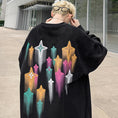 Load image into Gallery viewer, [PANGPNAGSAO Series] ★Tops★ 2color Unisex Men's Large Size Star Pattern
