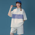 Load image into Gallery viewer, [CHAOMEICHEN Series]★Setup★ 3color Tops + Shorts Unisex Men's Short Sleeve 2 Piece Set Checkered Pattern
