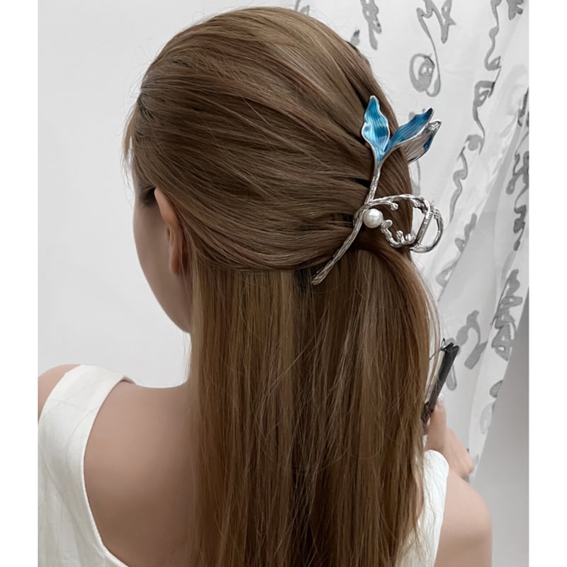 [KANSAI Series] ★Hair Ornament★ 2color Hair Clip Accessory Silver Gold Popular Trend Fashionable Shiny Women Present Adults