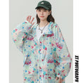 Load image into Gallery viewer, [Fujiiman Series] ★Jacket★ 2color outerwear thin spring/summer sun protection unisex men's printed graffiti
